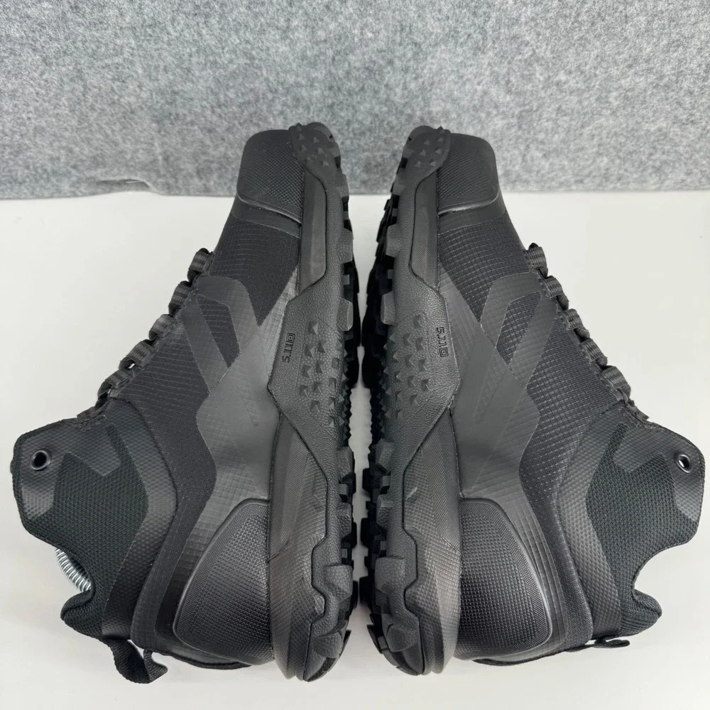 5.11 A/T Mid WP Tactical Boots Mens 6.5 Black Waterproof Hiking Worn 1X